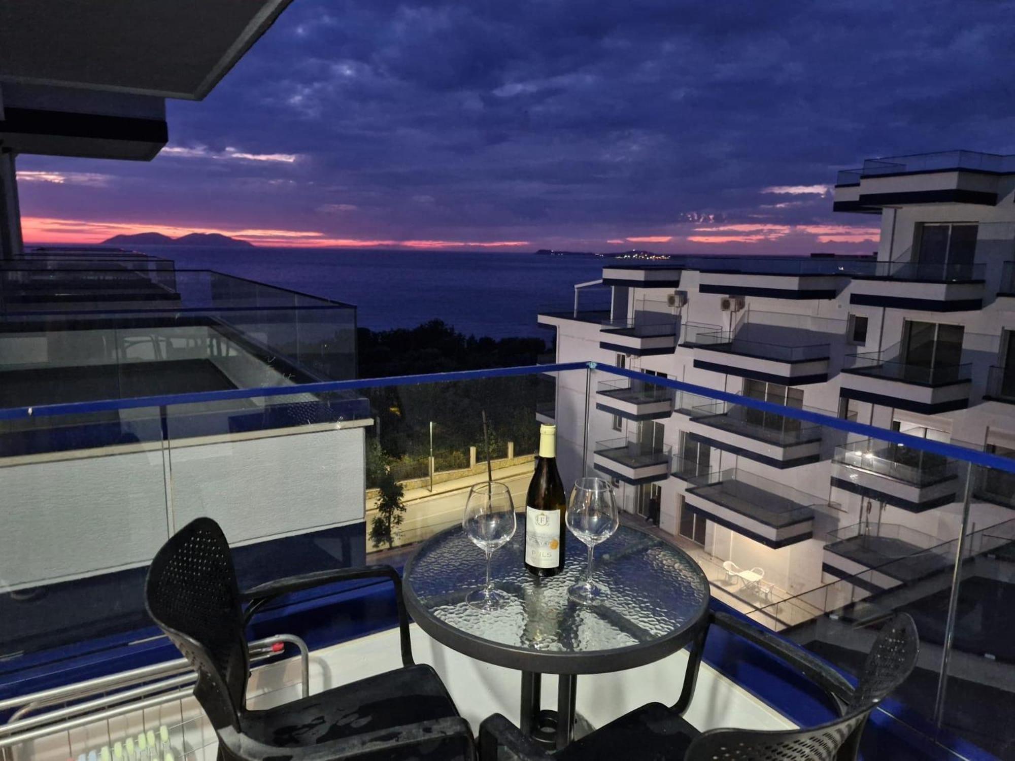 Apartament Sunset Vista Retreat Wlora Zewnętrze zdjęcie